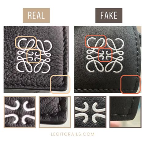 how to spot a fake loewe puzzle bag|real vs false loewe.